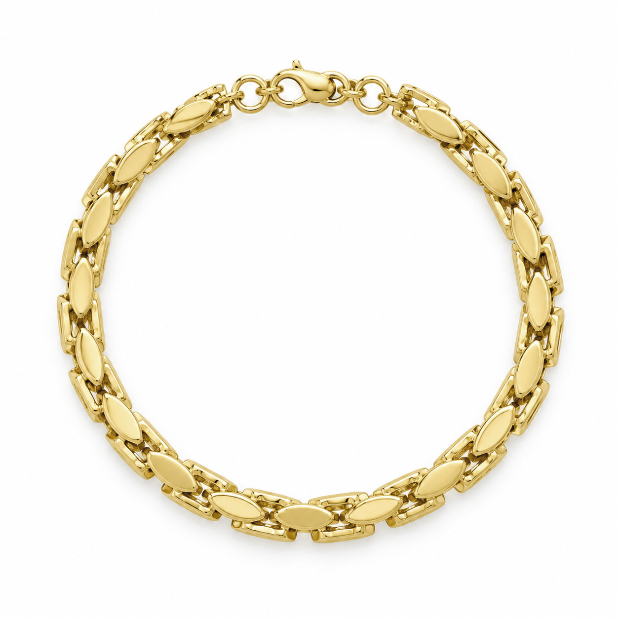 Xuping Gold Zincir Bileklik 190 × 4 mm