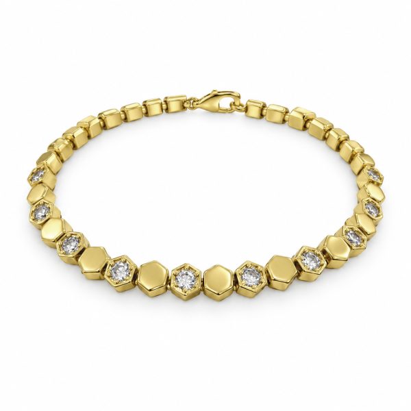 Xuping Gold Zincir Bileklik 190 × 5 mm
