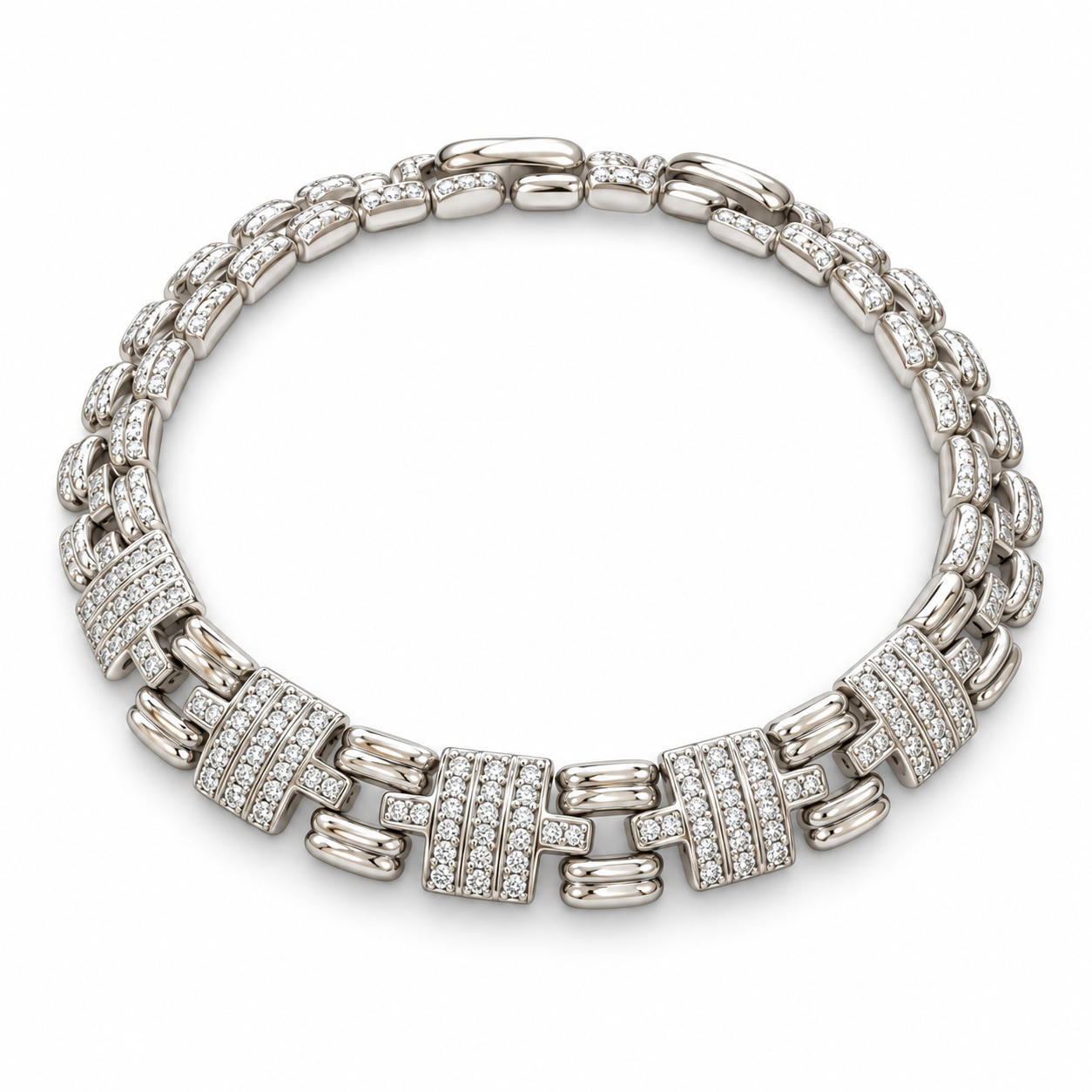 Xuping Gold Zincir Bileklik 185 × 8 mm – Model 0400