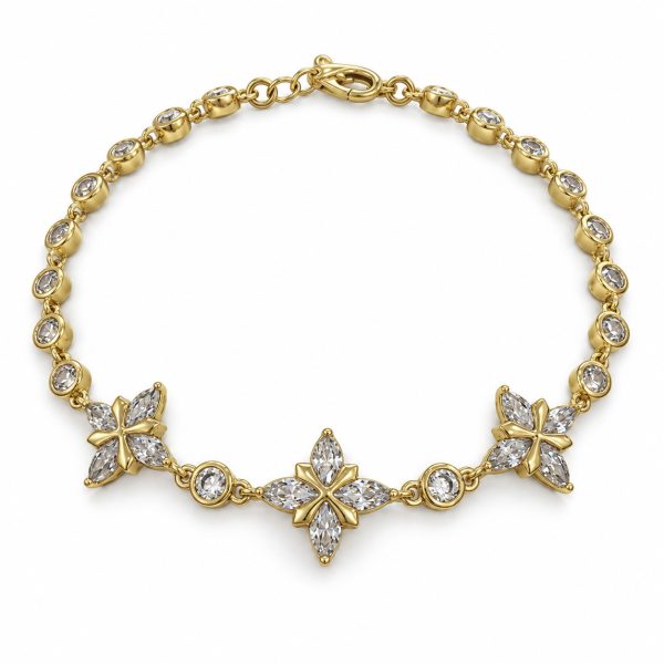 Xuping Gold Zincir Bileklik 185 × 10 mm