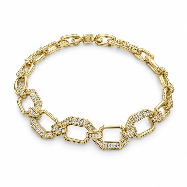 Xuping Gold Zincir Bileklik 185 × 12 mm