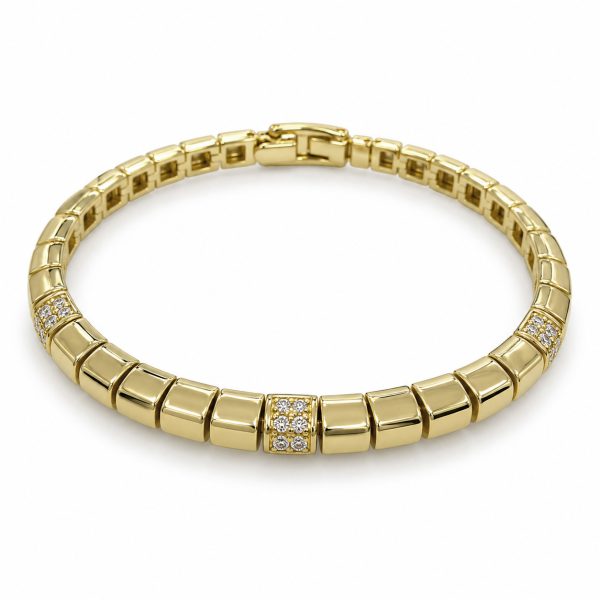 Xuping Gold Zincir Bileklik 195 × 5 mm