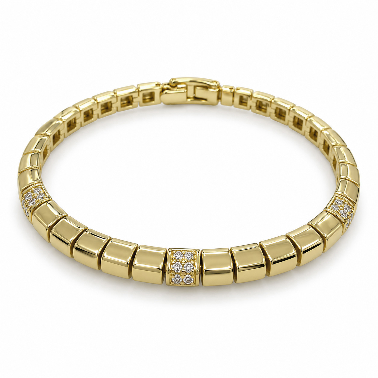 Xuping Gold Zincir Bileklik 195 × 5 mm