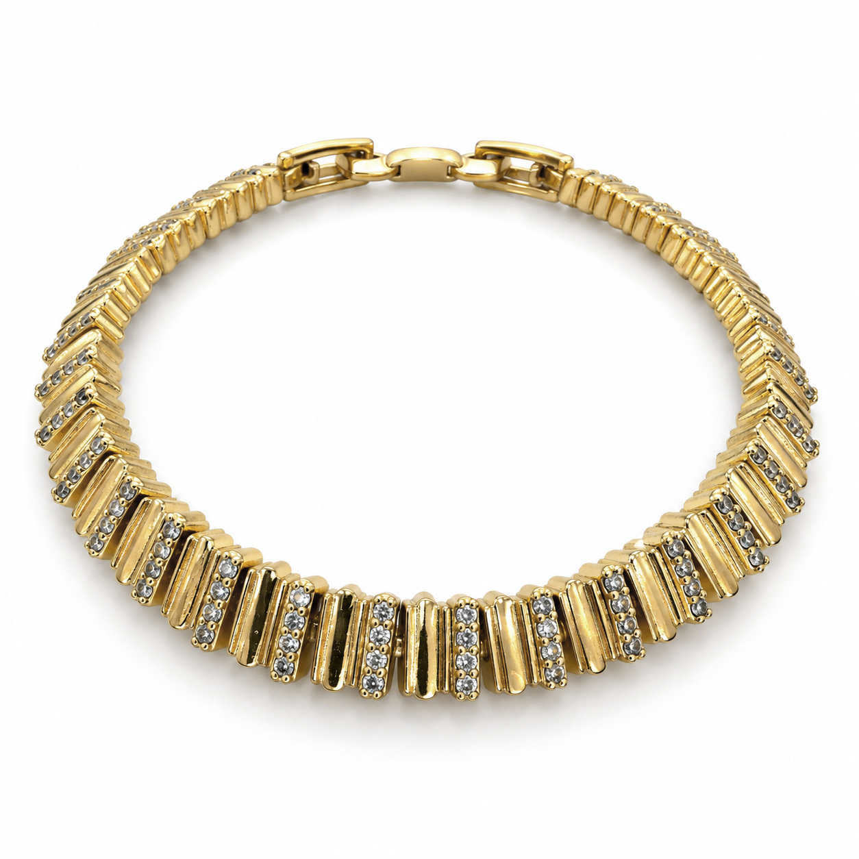 Xuping Gold Zincir Bileklik 180 × 8 mm – Model 0441