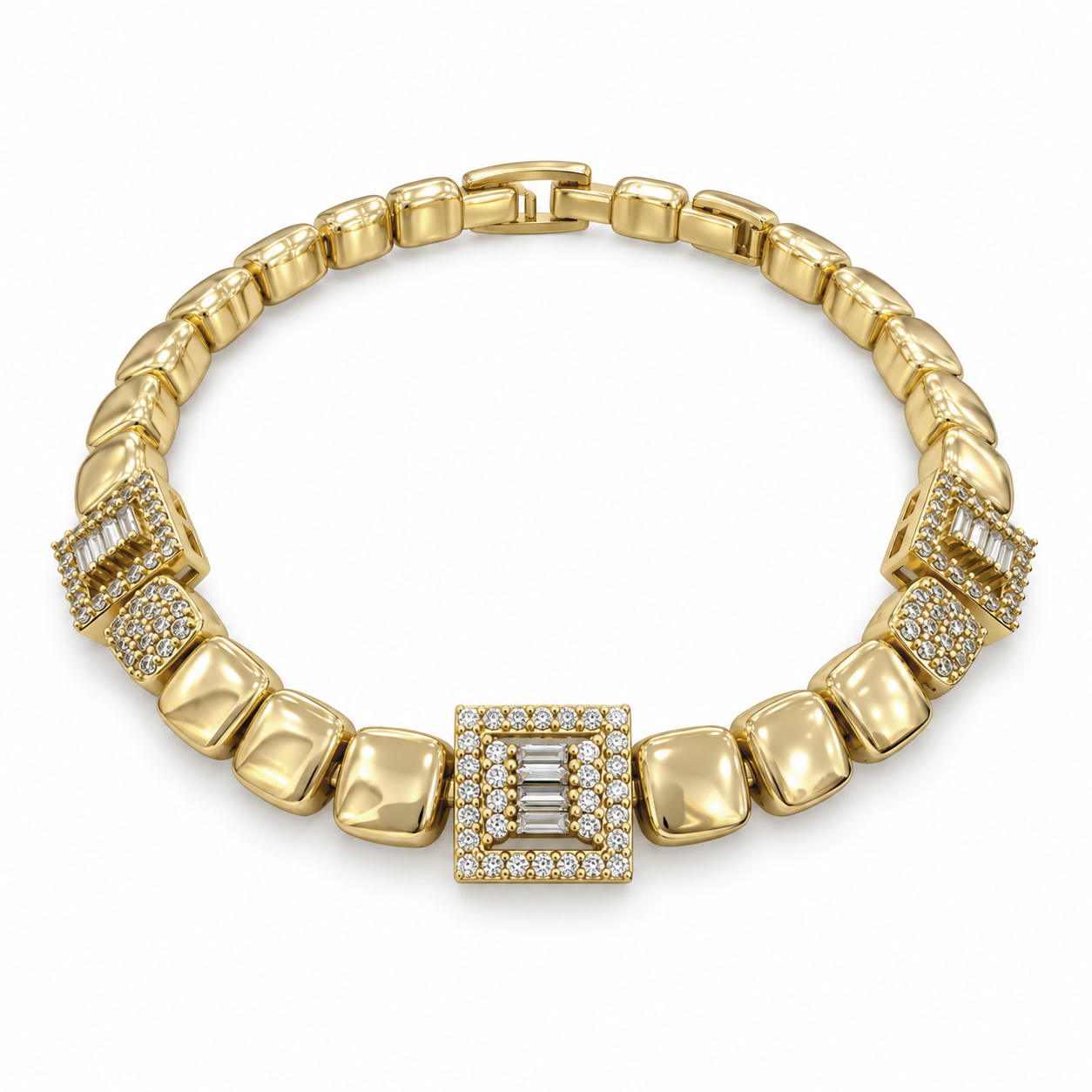 Xuping Gold Zincir Bileklik 185 × 6 mm