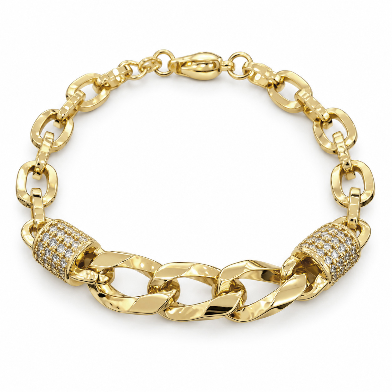Xuping Gold Zincir Bileklik 185 × 8 mm