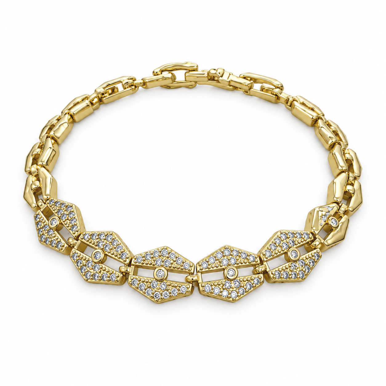 Xuping Gold Zincir Bileklik 185 × 8 mm