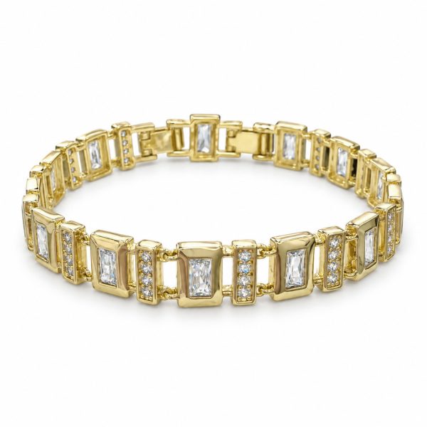 Xuping Gold Zincir Bileklik 185 × 9 mm – Model 0431