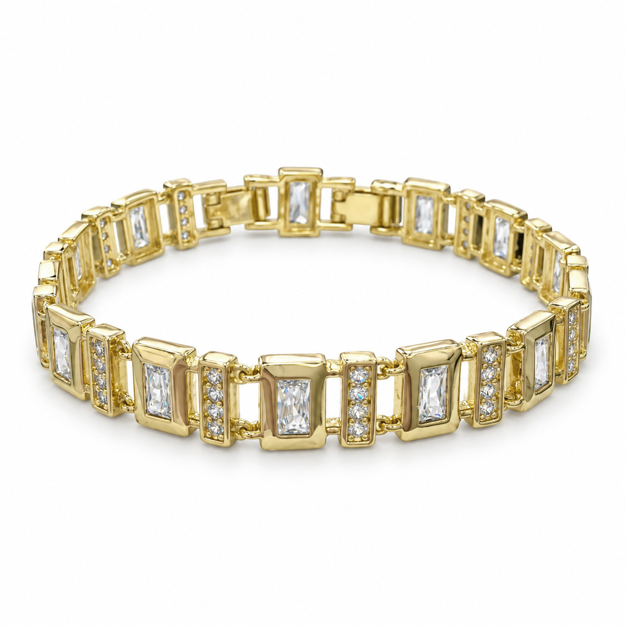 Xuping Gold Zincir Bileklik 185 × 9 mm – Model 0431