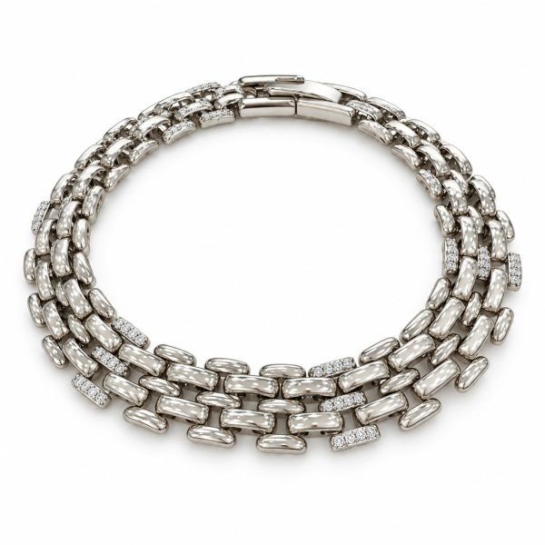 Xuping Silver Zincir Bileklik 170 × 8 mm