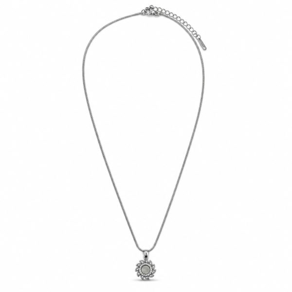 Minimal Güneş Silver Kolye