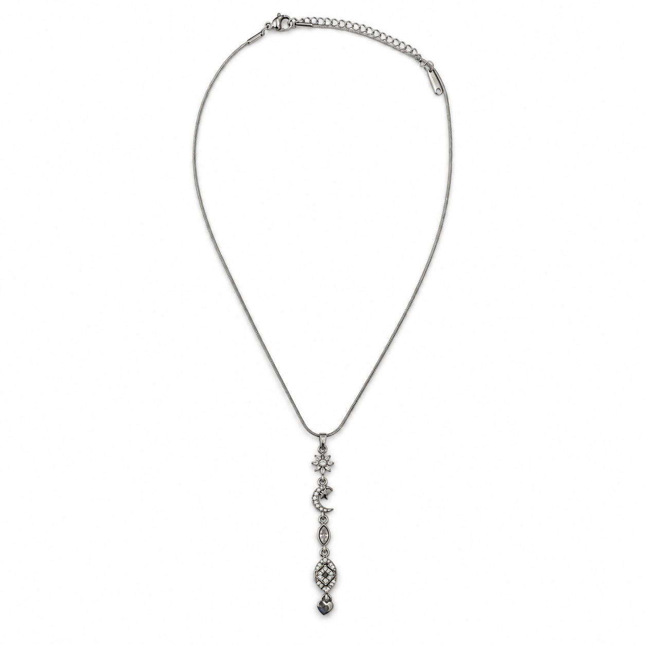 Gök Silver Kolye