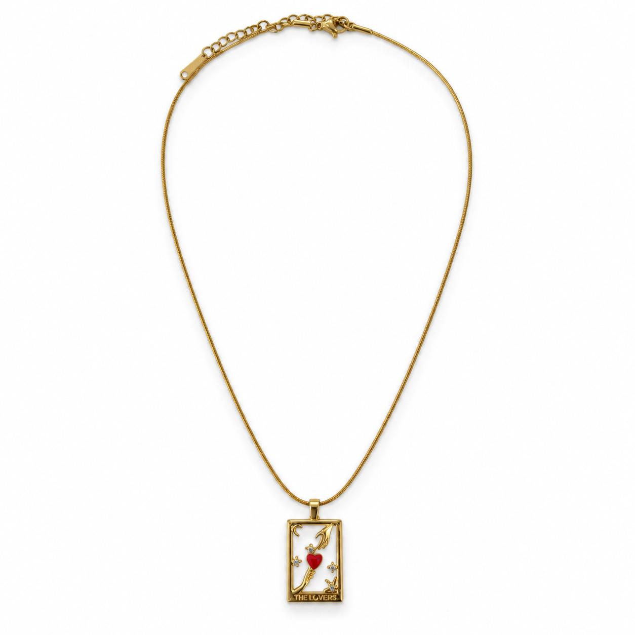Tarot Gold Kolye