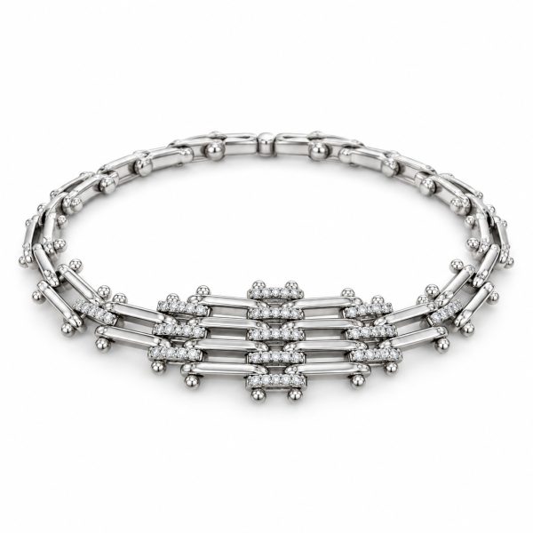 Xuping Silver Zincir Bileklik 190 × 5 mm