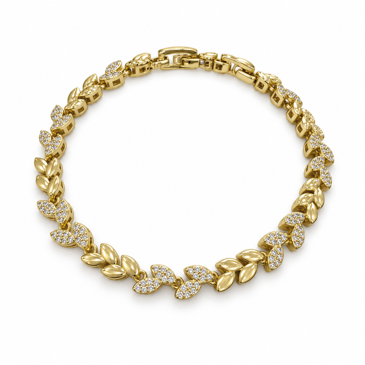 Xuping Gold Zincir Bileklik 185 × 5 mm